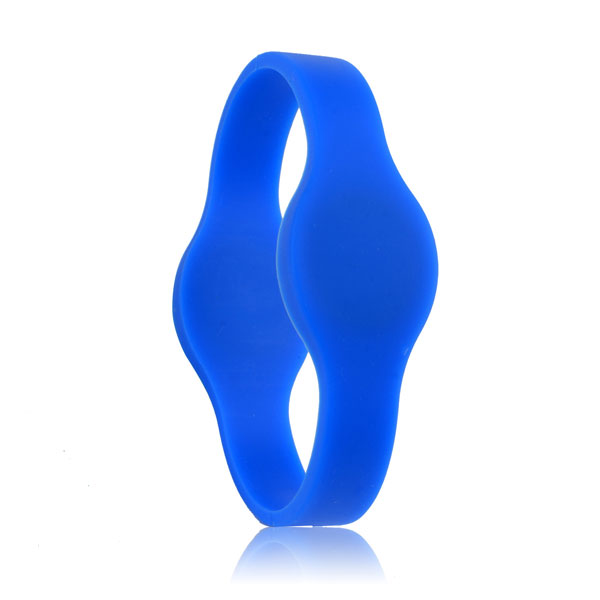custom blue rfid wristbands for events