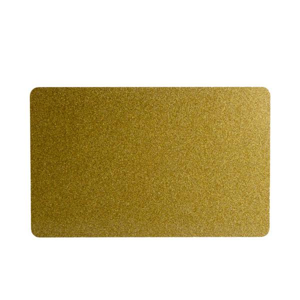 Blank gold card